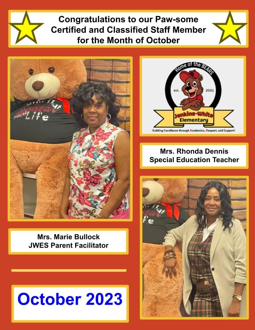 Employee for the Month of October